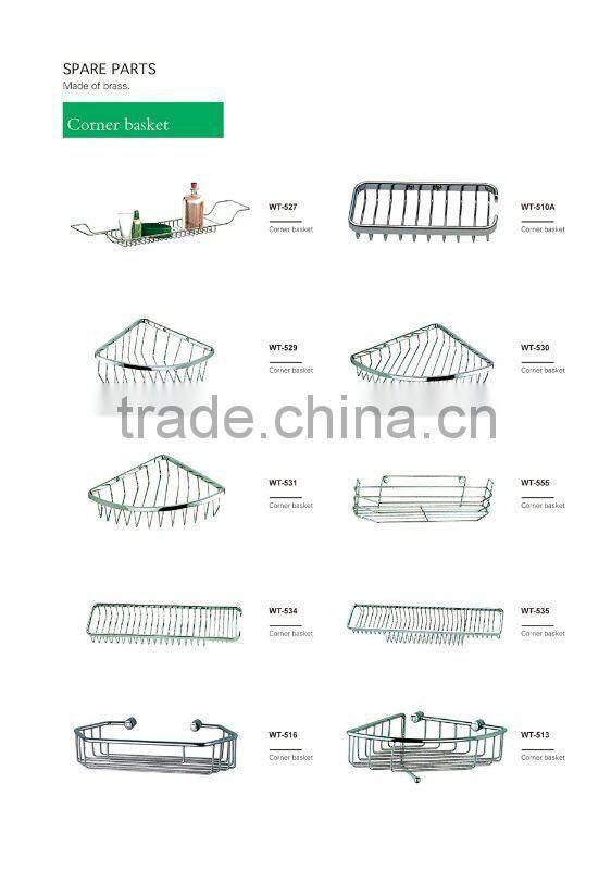 brass corner baske/bathroom accessory WT-510A