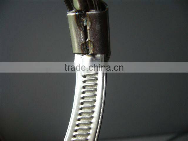 Germany type hose clamps K-seal galvanized hose clamps KEB12X80