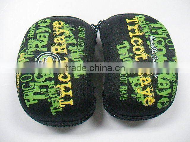 GC--Cheap stock camouflage fabric hard eva glasses case