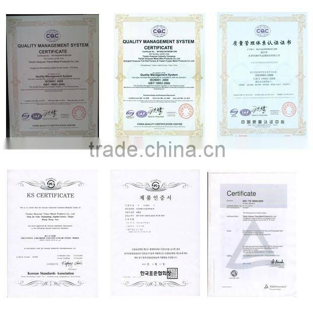 STABLE QUALITY!2.0mm pulp -baling galvanized steel wire from tianjin huayuan