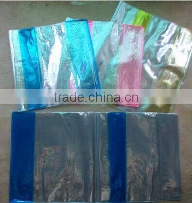 wholesale colorful transparent exercise pvc book cover