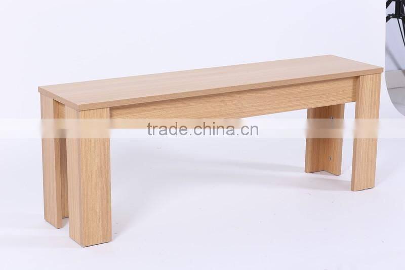 Melamine MDF Dining Table With Stool Supply For Many Countries