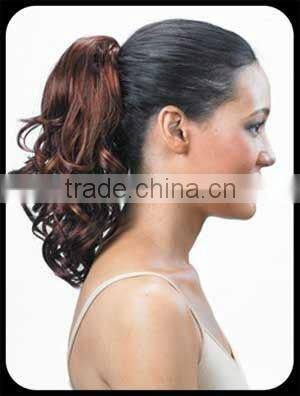 Elegant Beyonce Style Fashion Human Hair Ponytail