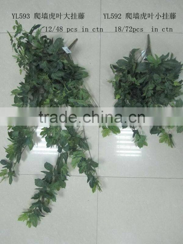 artificial japanese creeper leaves hanging YL593