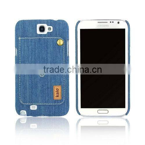 Denim Card Case for Note 2 smart phone