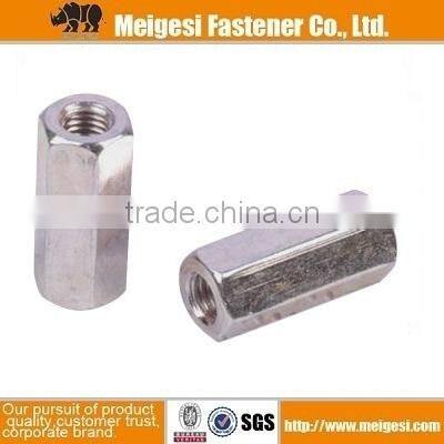 DIN6334 Top quality stainless steel hex coupling nut Ningbo