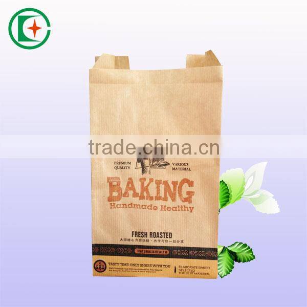 Bakery paper bag for bread packaging