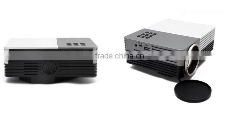 Portable power bank support 1080p led projector moble phone hdmi usb vga sd slot hd cinema mini projector