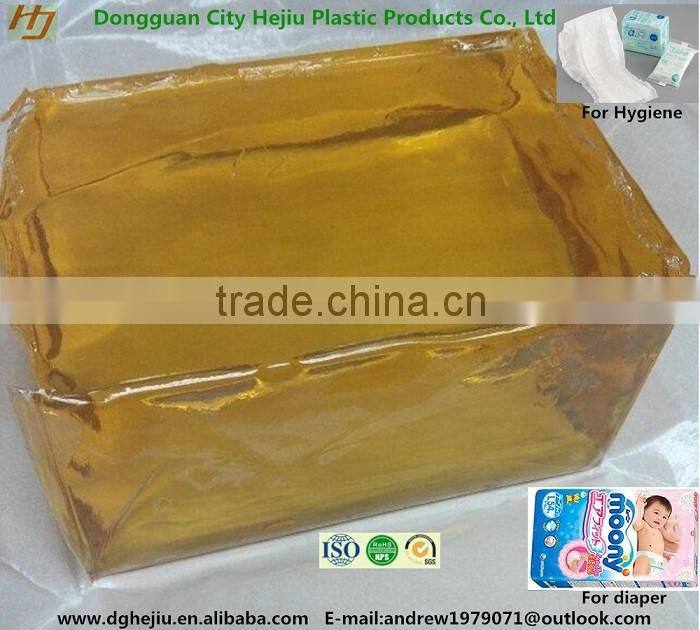 Environmental hygiene hot glue,pressure sensitive adhesive for sanitary napkins