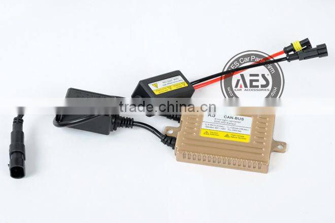 Hot sales Car lighting system HID canbus ballast 55w 12v, Auto Golden canbus ballst X3 X5