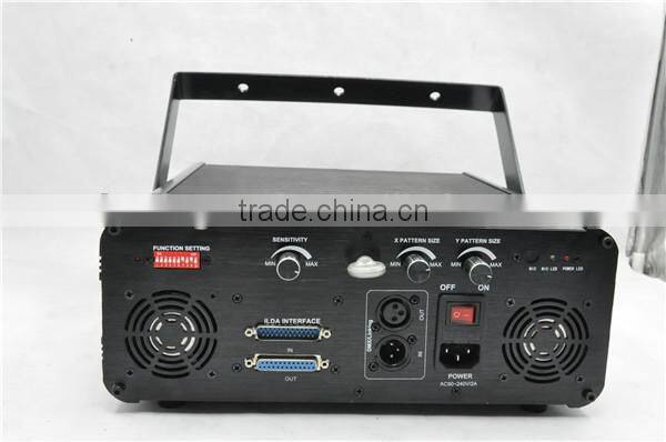4W RGB 25kpss ILDA Animation laser light logo projector