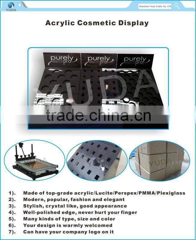 Single pocket brochure holder for fashion shops banks