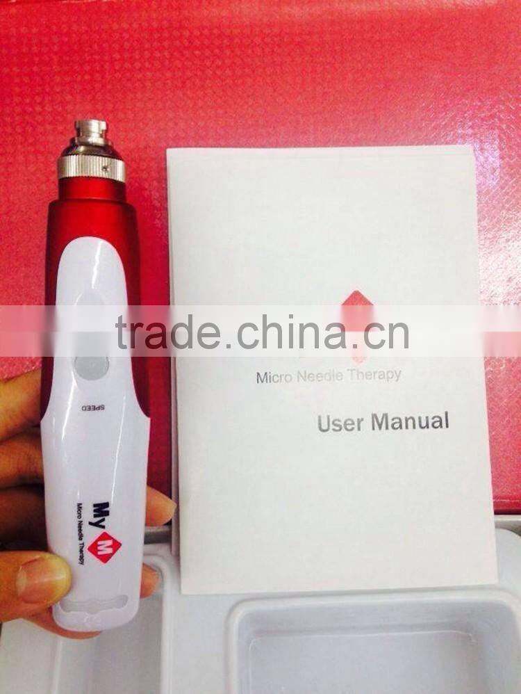 Electric Derma Roller Rechargeable Microneedle Therapy Machine