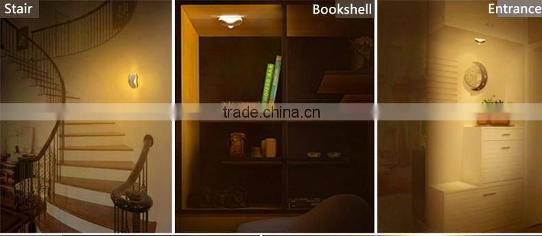 Amazon Hot selling Clover style White LED Lighting Sconce Wall Lamps with garmar mothion sensor home decorative Outdoor lighting