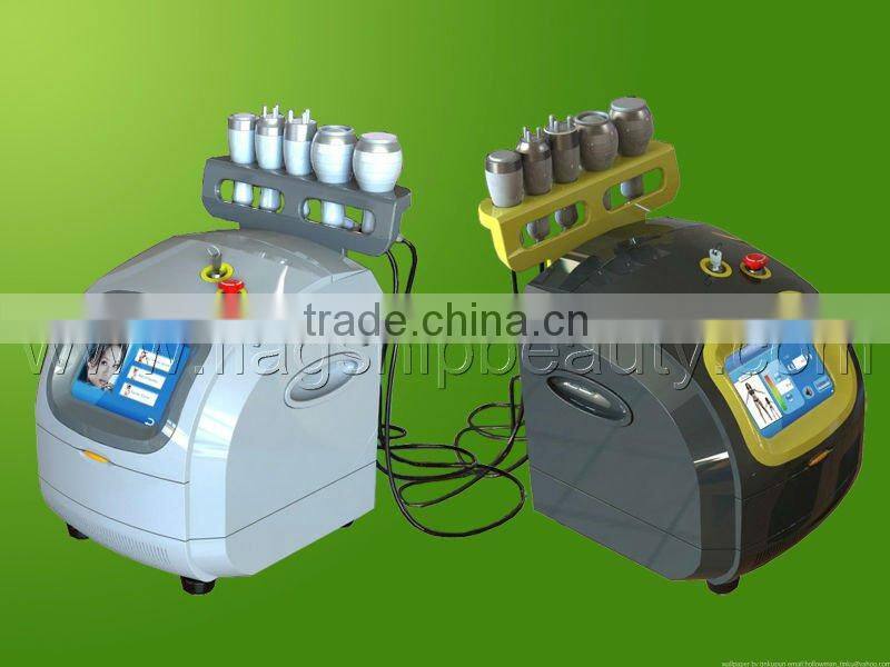 portable vacuum+cavitation & RF fat reducer machine