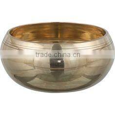 BRASS SINGING BOWL - MACHINE MADE Wicca Witch Pagan Yoga Goth New Age Reiki , Brass Singing Bowls / Metal Singing Bowls / Antiqu