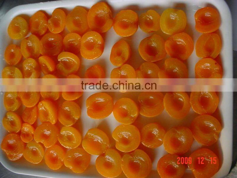 Hot selling 3 kgs golden sun variety Choice grade canned apricot passion fruit in syrup