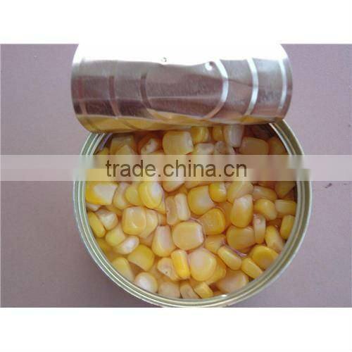 sweet corn kernel in brine canned