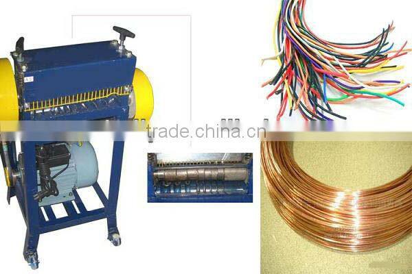 Wire stripping machine for cable manufacture equipment