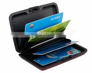 Custom color aluminium credit card aluma wallet