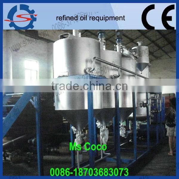 edible oil refinery plant /crude oil refinery machine manufacturer newest oil refinery equipment