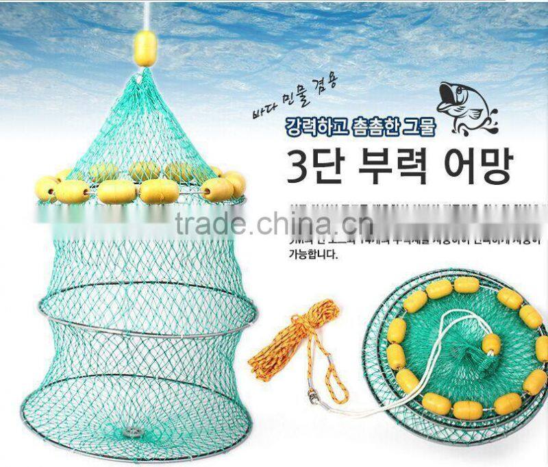 Popular crab fish trap with 13 floats
