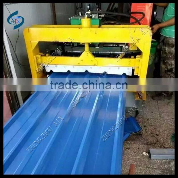 colored steel sheet roll forming machine