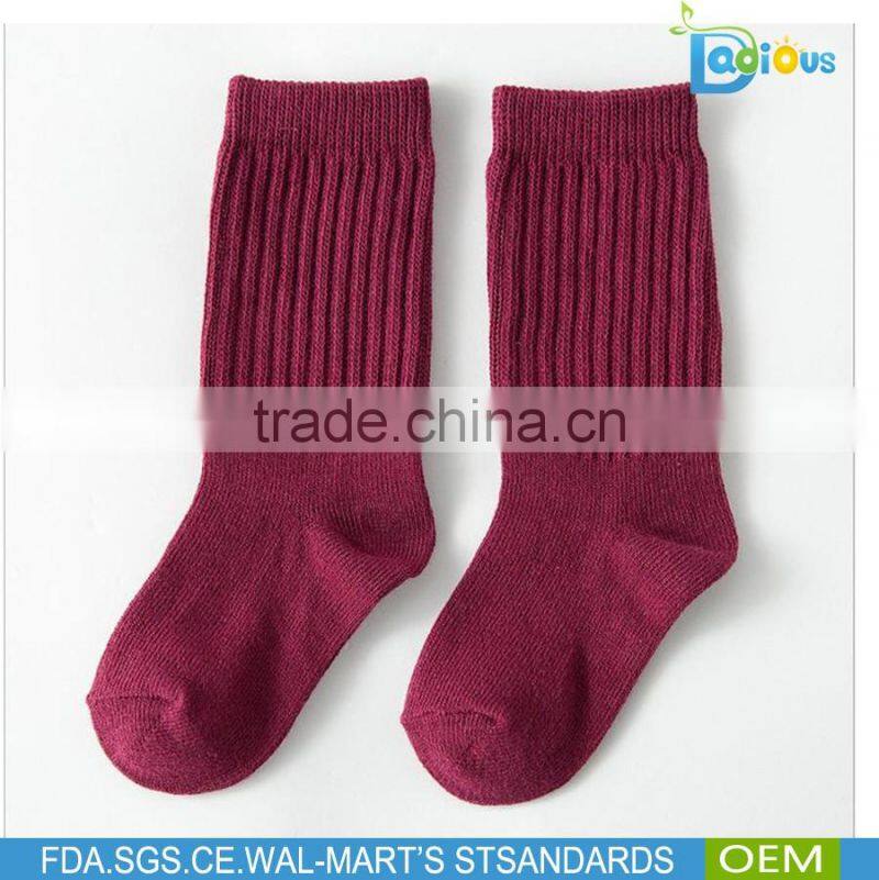 Lovely Totoro cartoon baby long socks high quality baby girls tube sock