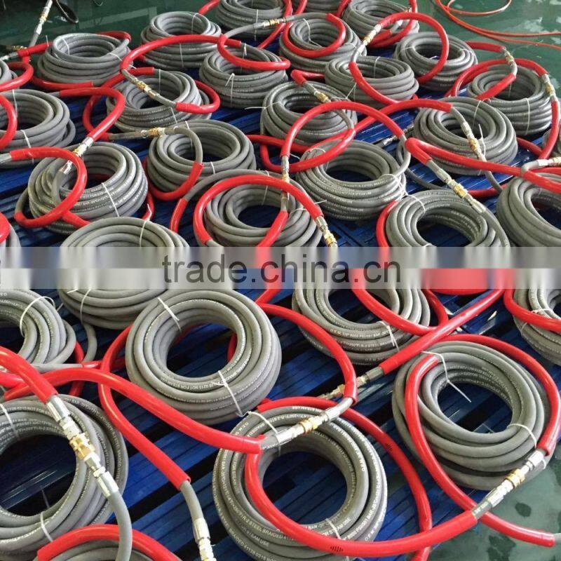 High Pressure Water Hose with Quick Connect Fittings