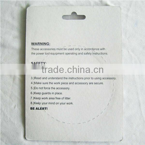 small circular groove saw blade With Red Color