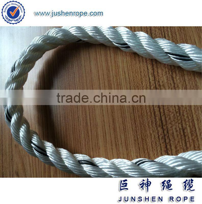 3 Strands Anchor Polyester Rope For Ship
