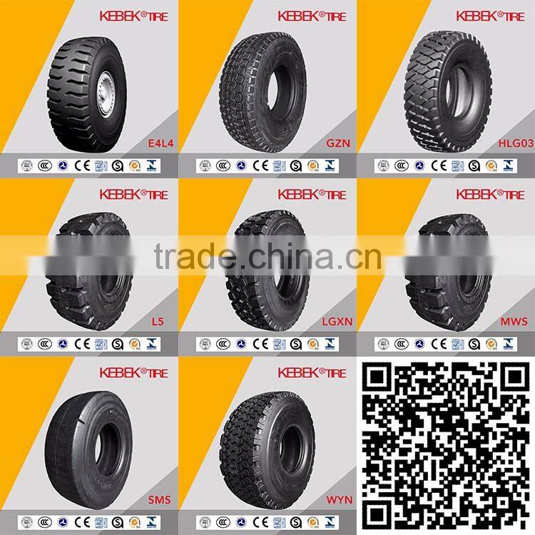 bias 16.00-24 grader tire G2/L2 tires TTF TL type