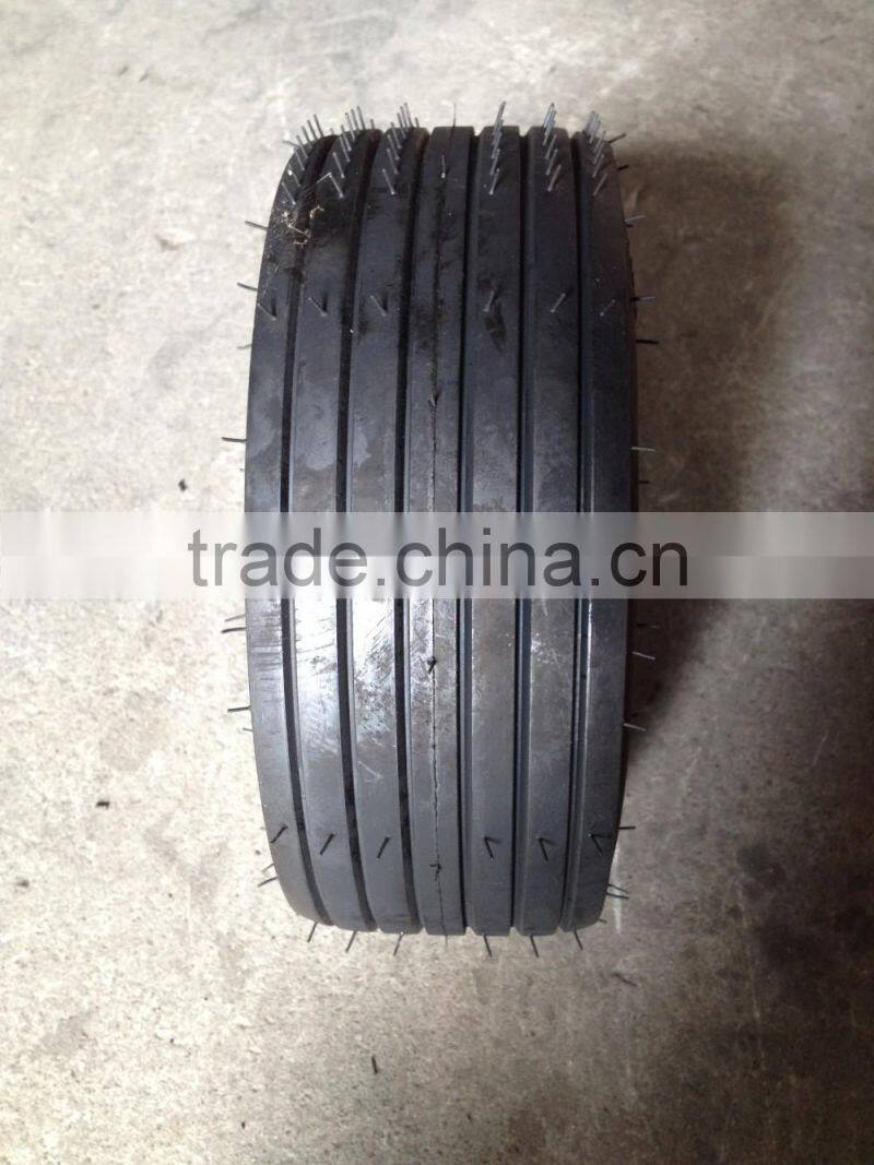 11X4.00-5 lawn mower wheel tubeless hand truck wheel golf cart pneumatic