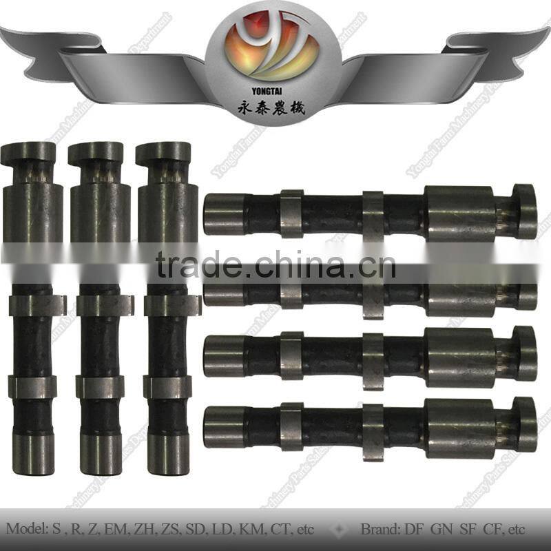 Camshaft for tractors, single cylinder diesel engine camshaft