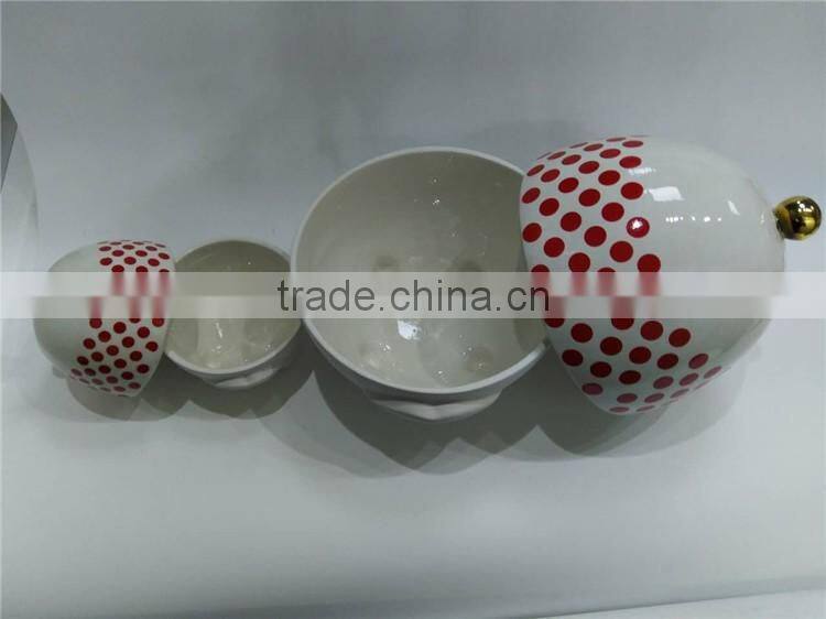 hot sale personalized color glazed decorative ceramic custom printed candle jars