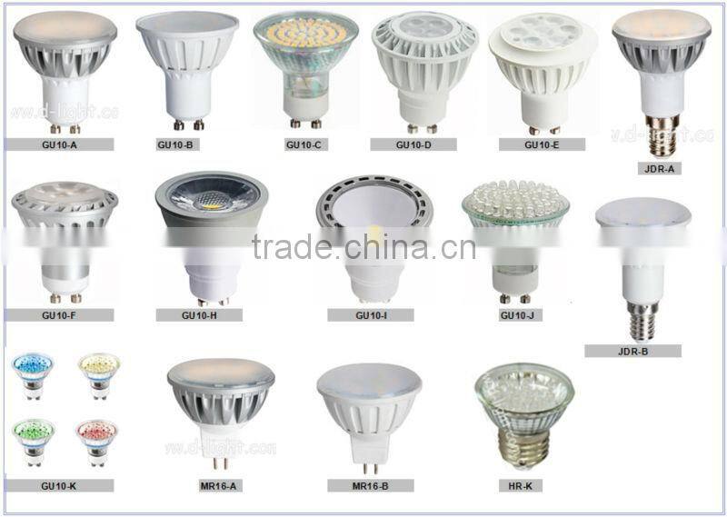 Energy Saving Light GU10 SMD2835 Spotlighting Aluminium Housing