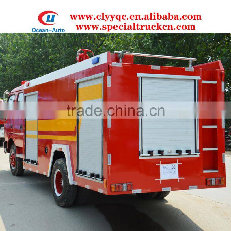Dongfeng DFAC 4000L mini water tank fire truck 4X2 airport fire truck for sale