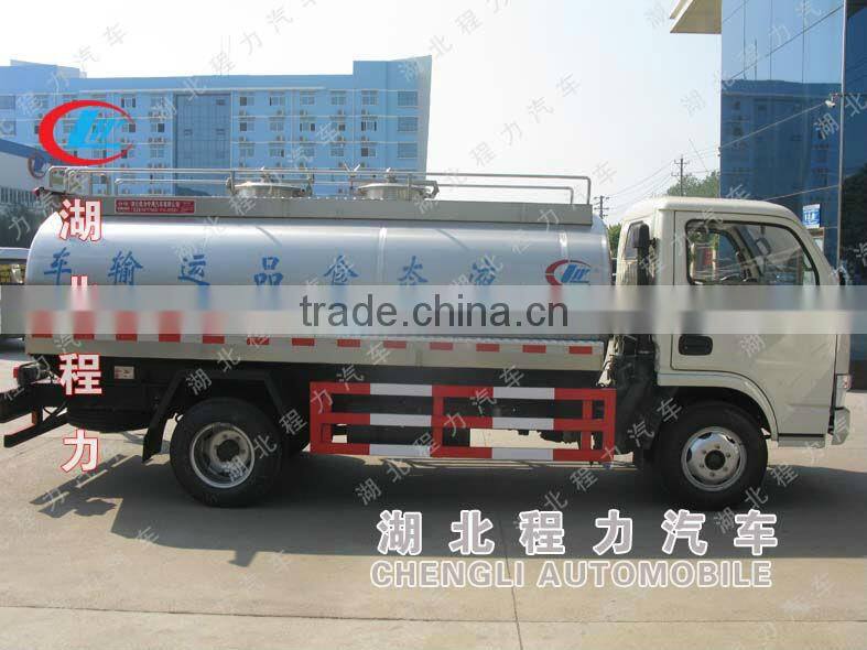 Mini stainless steel tank truck insulated tank delivery truck for sale