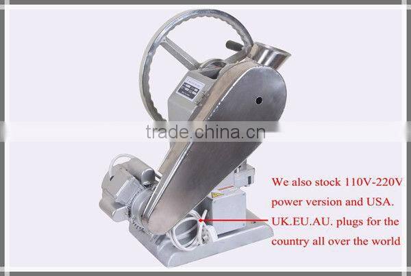 TDP1.5 single punch tablet press pill press machine tablet machine with 1 set free round die
