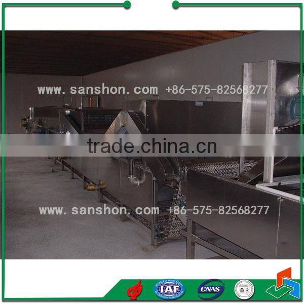 PPT Spray Type Blanching Machine for Jelly Sterilizing