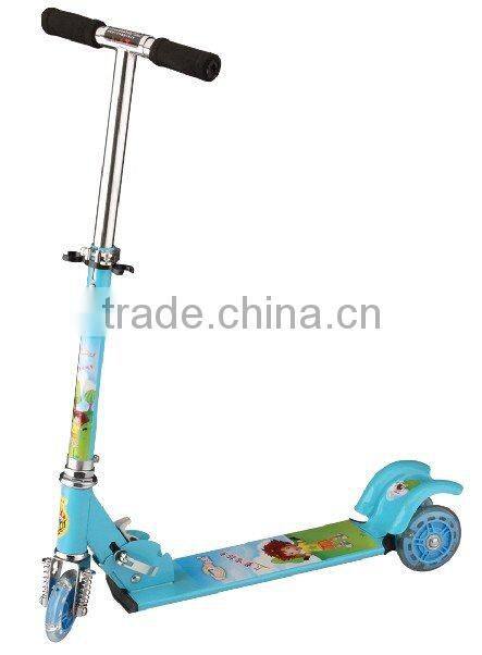 Three scooter kids scooter