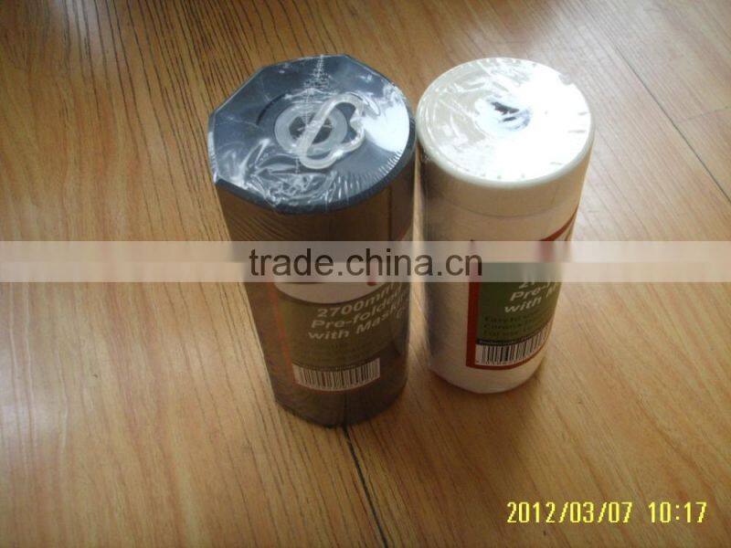 corona treatment pre-taped masking film