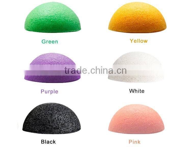 2016 newest natural konjac sponge for baby/exfoliator loofah bath sponge