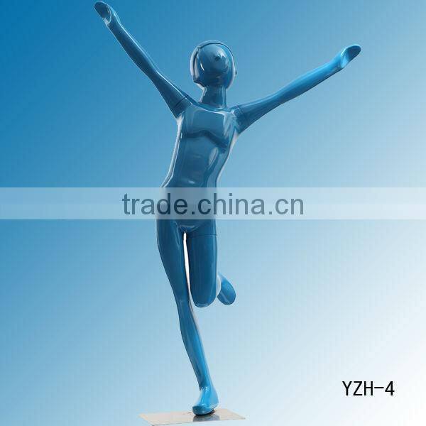 2016 new design fashion cute full body kids mannequin for window display