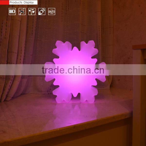Outdoor use RGB LED snowflake for Christmas decor