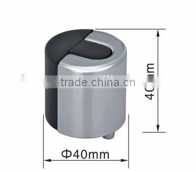 Door Accessories Base Floor Mounted Zinc Alloy Door Stopper