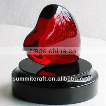 Lucky 3d rose flower wedding favors crystal wedding souvenirs