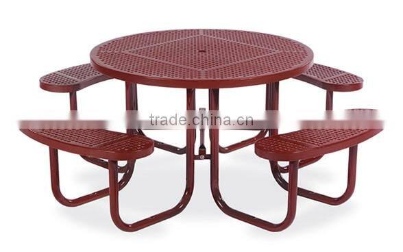 Arlau public table chairs, outdoor table benches,park table and benches