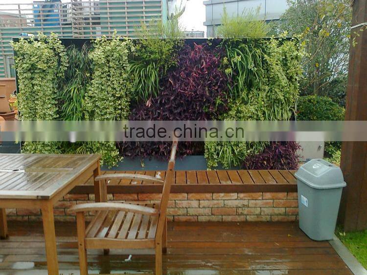 factory price plastic plant wall artificial vertical greening wall