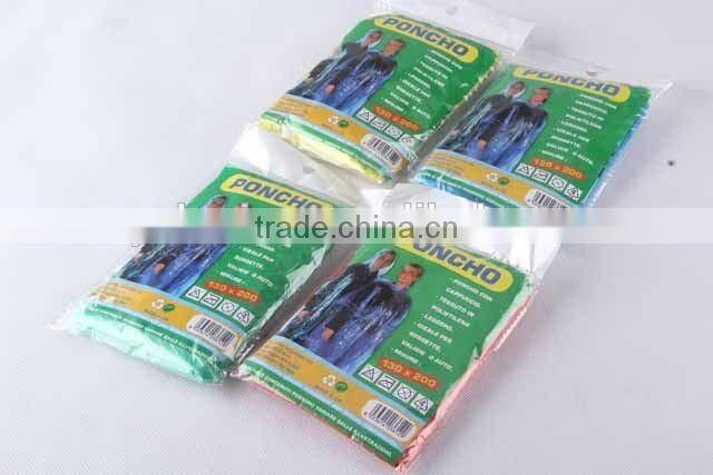 PE RAINCOAT/Disposable Raincoat